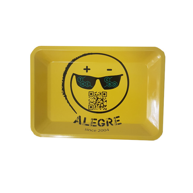 Μεταλλικός παραλληλόγραμμος δίσκος tray 18cm x 12,5cm