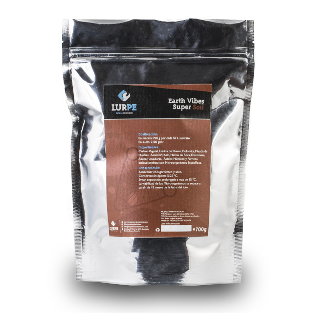 Supersoil Earth Vibes 700 Gr Di Lurpe Natural Solutions: Fertilizzante Naturale Per Piante