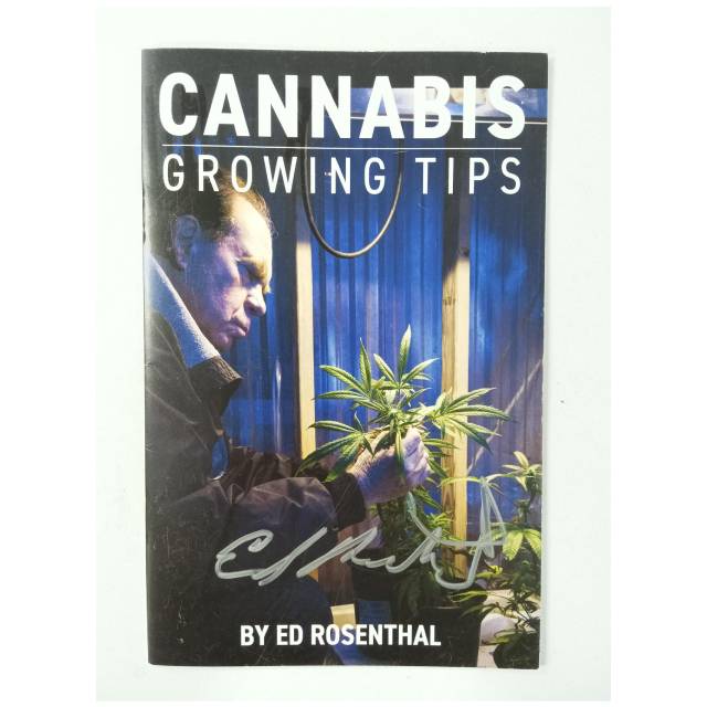 Cannabis Grow Tips Booklet Ed Rosenthal