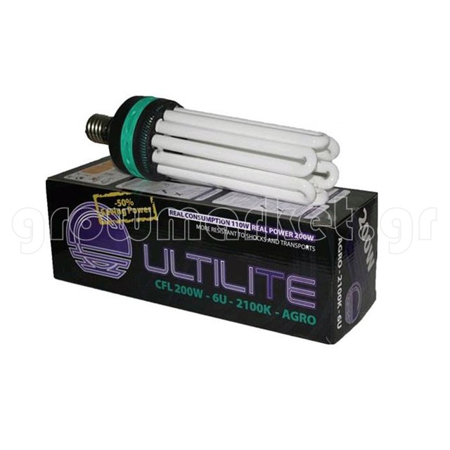 Cultilite Black Series CFL Lamp 125W/2100K