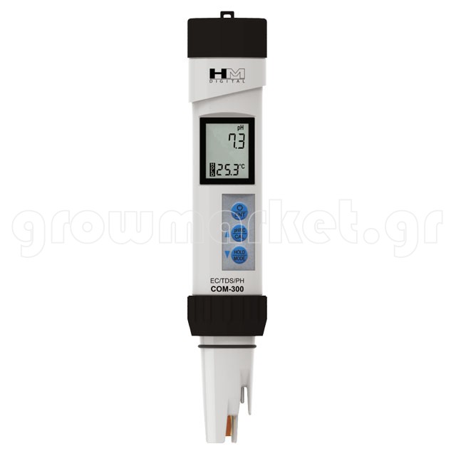 HM COM 300 Waterproof Professional PH/EC/TDS Temp Meter