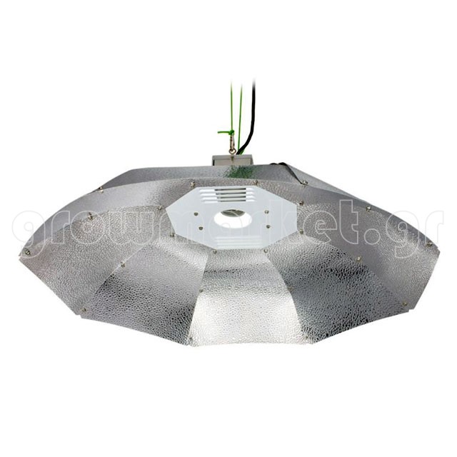 Sun King Parabolic Reflector Silver Large Vertical