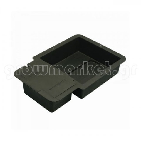 1-Pot Tray & Lid Black