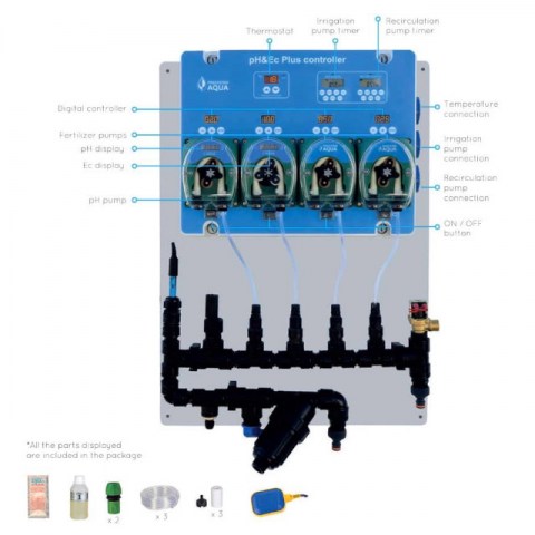 ProSystem Aqua pH&EC Plus Controller (4 pumps)