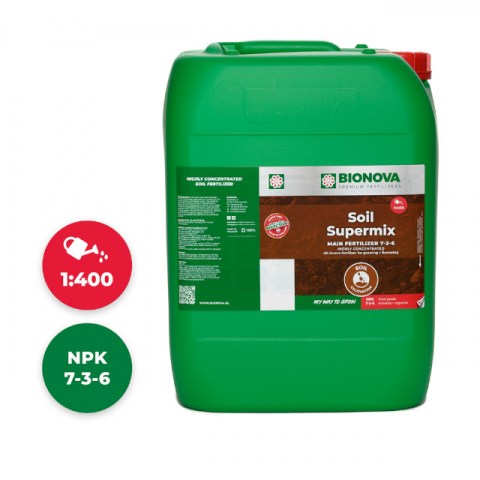 Bio Nova Soil Supermix 20lt