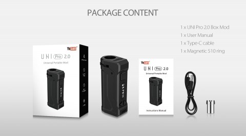 Yocan UNI Pro 2.0 Box Mod Black