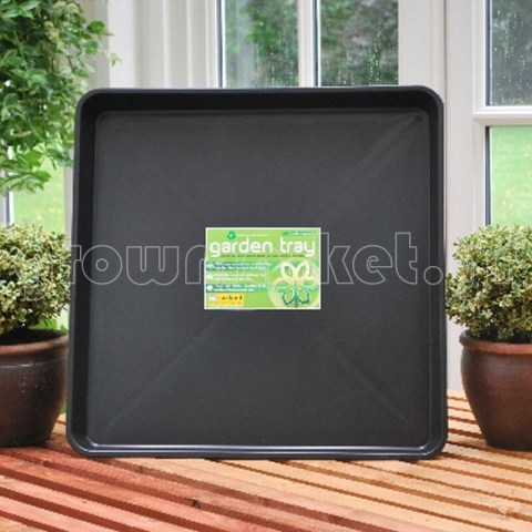 G45 Square Gravel Tray Black