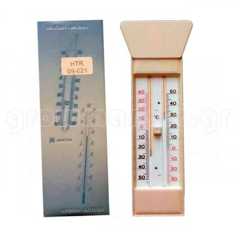 Αναλογικό Θερμόμετρο min-max χωρίς Υδράργυρο