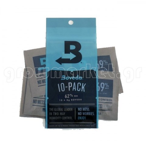 Boveda Humidity Control Pack 62% 8gr