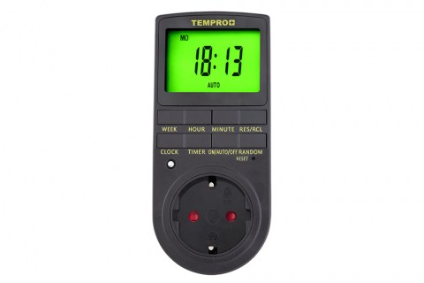 Tempro Digital Timer EU Plug