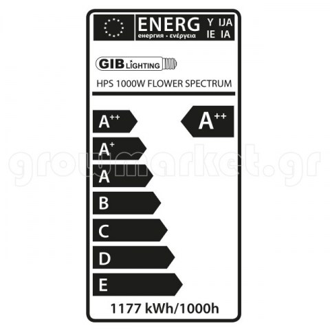 GIB Lighting X Treme Lamp 1000W/400V/2700K