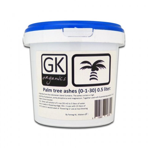 Gk-organics Palm Tree Ashes 500ml