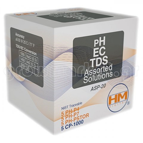 HM ASP 20ml  PH-EC-TDS Asorted Solutions
