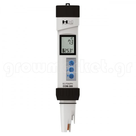 HM COM 300 Waterproof Professional PH/EC/TDS Temp Meter