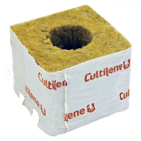 Cultilene Κύβος Πετροβάμβακα με μεγάλη τρύπα 75mm (3'')