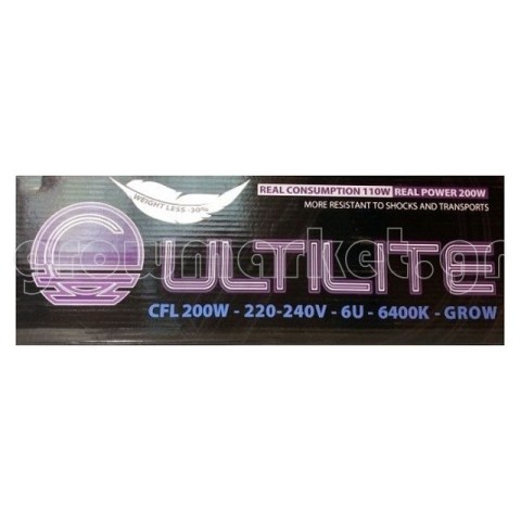 Cultilite Black Series CFL Lamp 200W/6400K