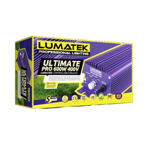 Lumatek Ultimate Pro 600W Controllable Ballast