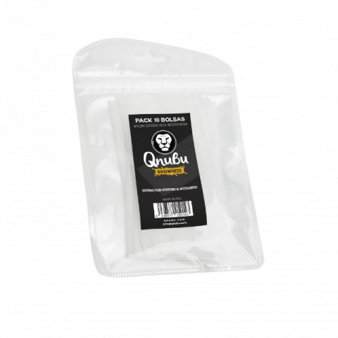 Qnubu Rosin Press Bag 11x5cm Pack 10 Units 70 Micras