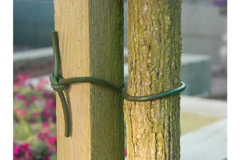 W581 60m Flexible Tie Green 3mm