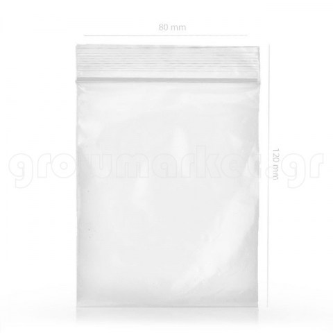 Zip Bag 80x120mm (pack 1000un)