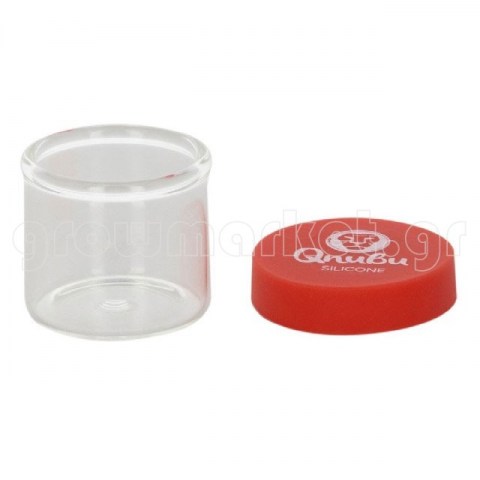 Glass Jar 6ml Qnubu Silicone