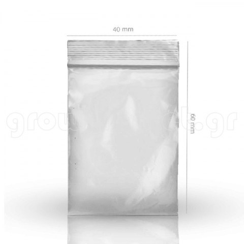 Zip Bag 40x60mm (pack 100un)