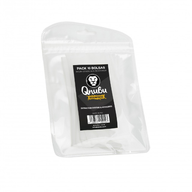 Qnubu Rosin Press Bag 11x5cm Pack 10 Units 160 micras