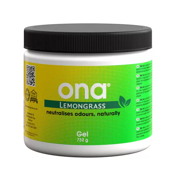 ONA Gel Lemongrass 1lt