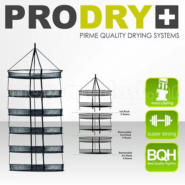 Master ProDry VI 75cm 6 Removable Levels