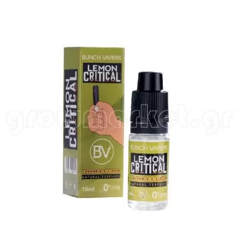 E liquid Bunch Vapers Critical Lemon 10ml